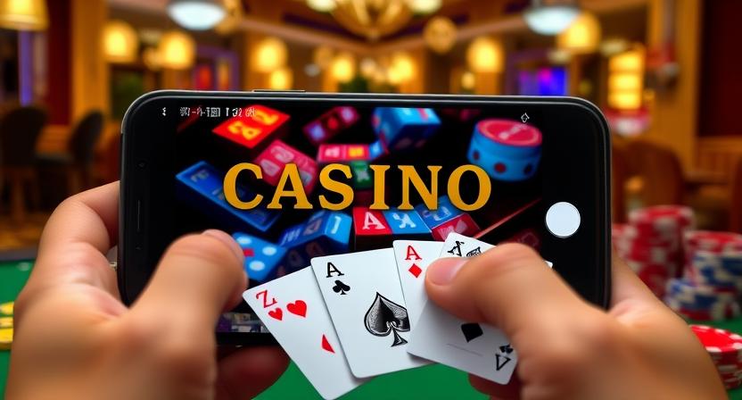 KKFB mobile casino app interface